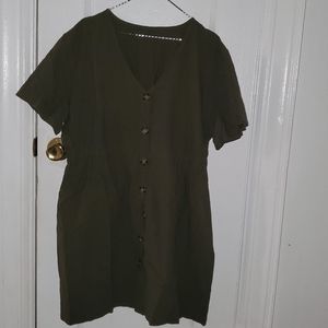 Shein solid dress size 2xl (size 16)